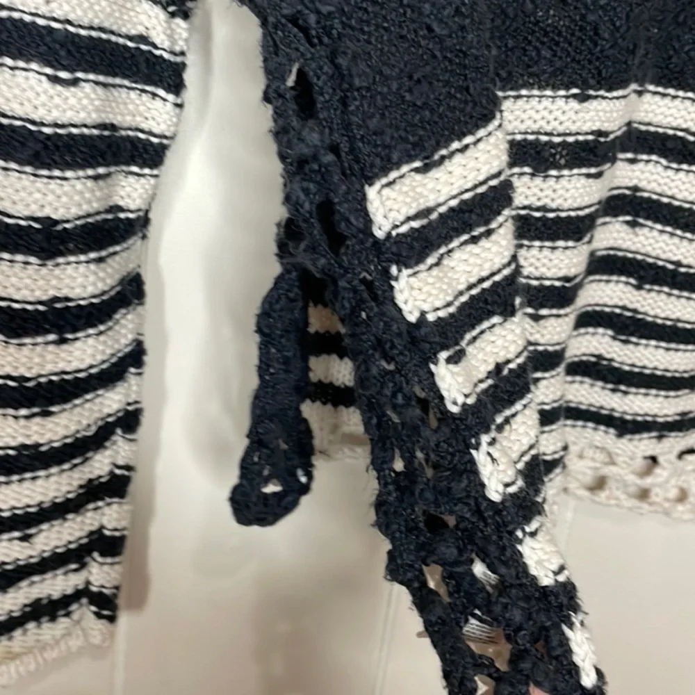 Super Cute! Free People Striped Sweater - Picture 6 of 6
